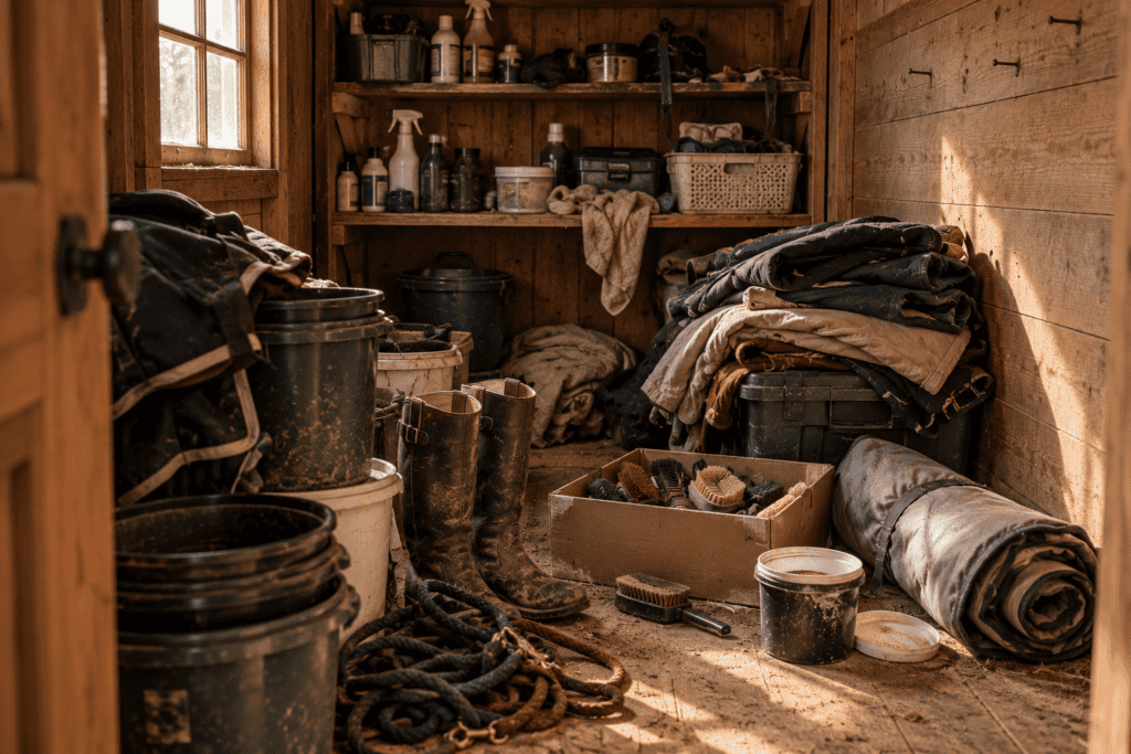 small tack room hacks