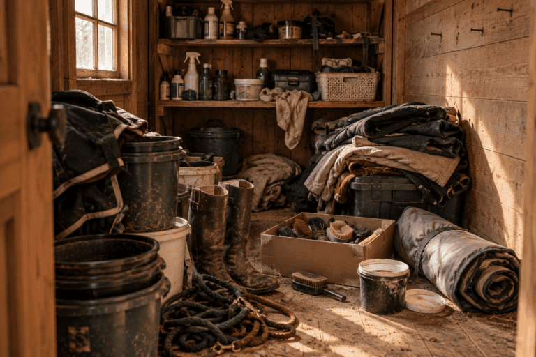 small tack room hacks